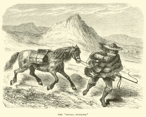 The Royal Courier by Edouard Riou